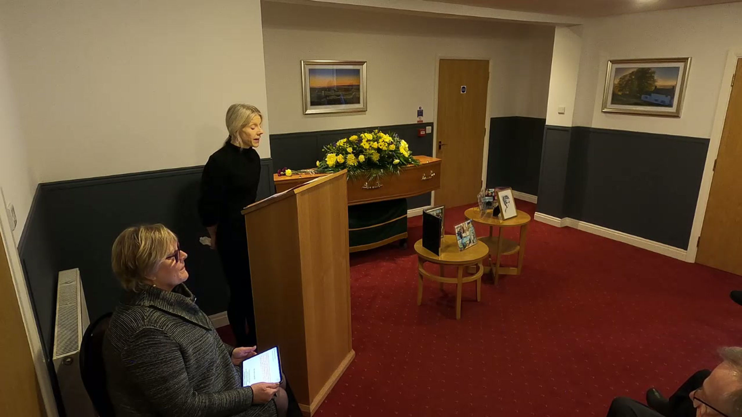 The Funeral of Margaret Hoffman